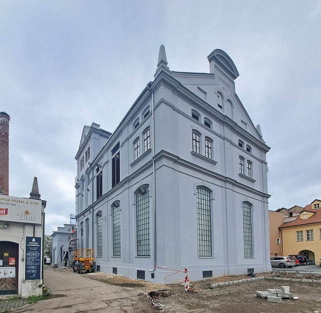 Vjezd do pivovaru