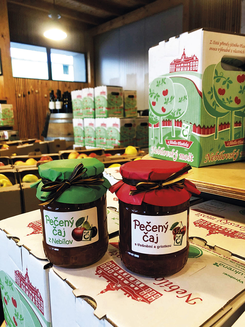 Sortiment doplňují i pečené čaje