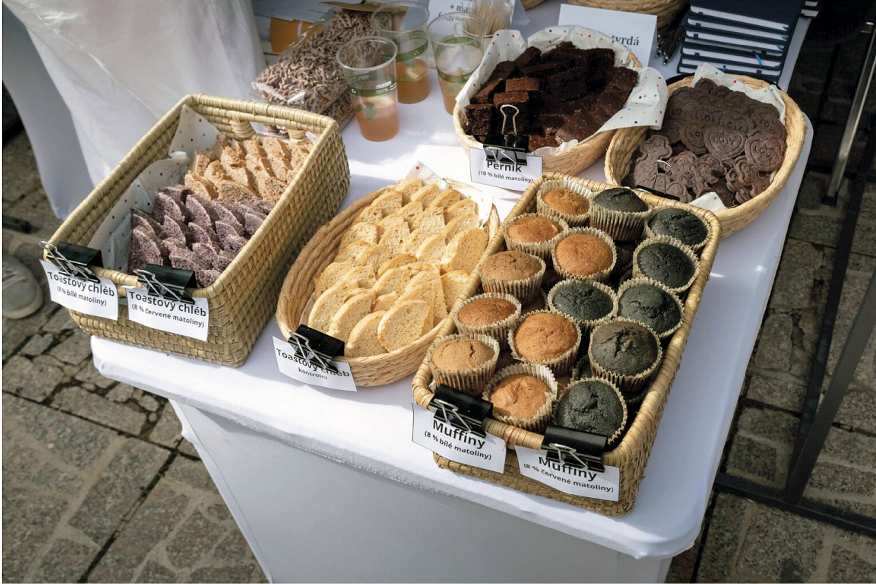 Vyrobky z matolinove (hroznove) moucky