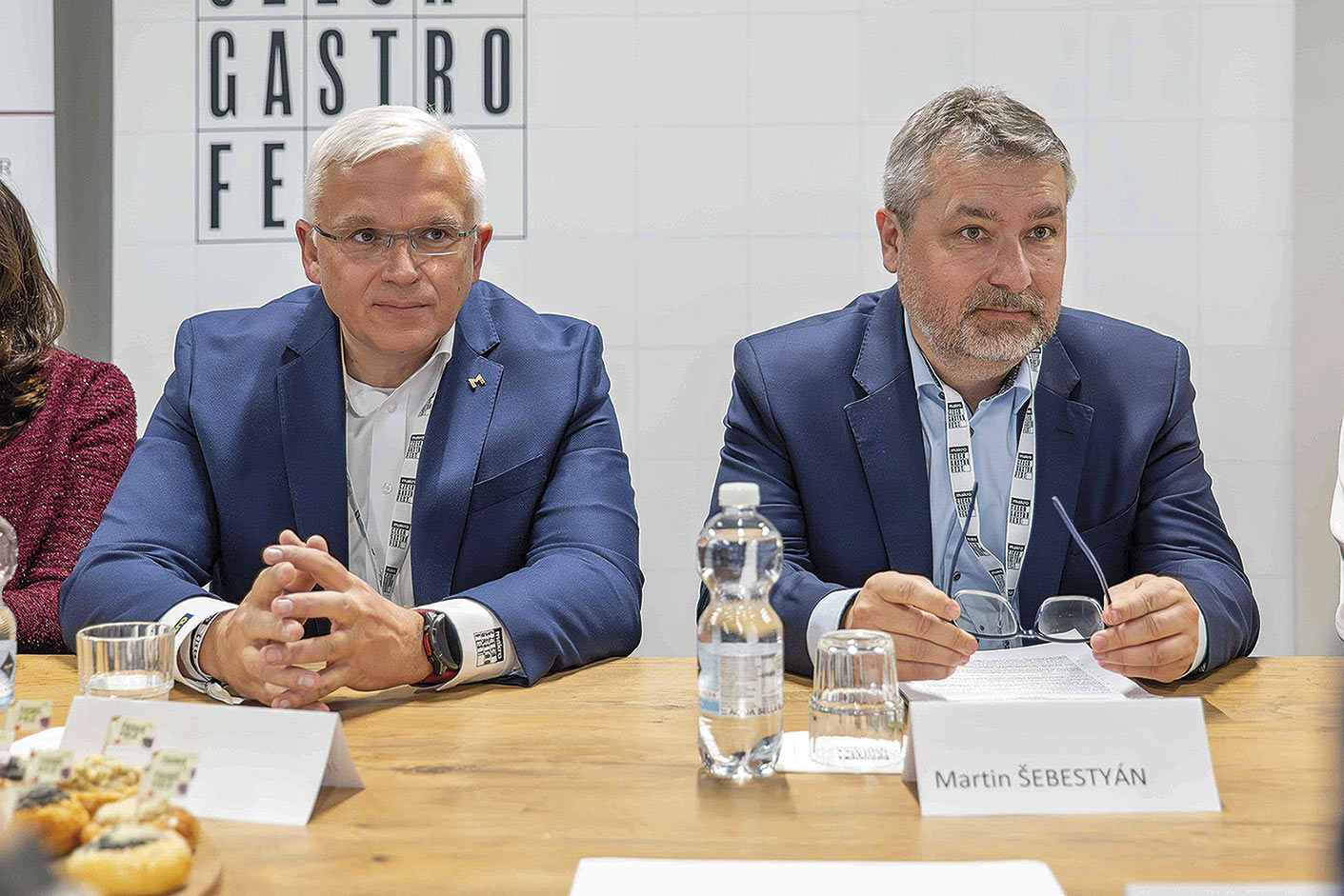 Účastníkem diskuse byl i ministr zeměděltsví Martin Šebestyán a generální ředitel Macro ČR Jiří Nehasil.